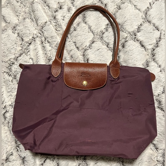 Longchamp Bags Longchamp Les Pliages Shopping Tote Xs Purple Poshmark